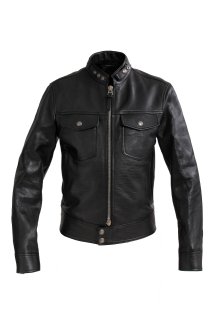 TOM FORD (ȥե) GLOSSY GRAIN BIKER BLOUSON (å 쥤 Х ֥륾) ե쥶 󥰥 饤 BLACK (֥å)