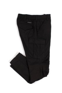 【ご予約 2023春夏】Volturno (ヴォルトゥルノ) Slim Fit Easy Cargo pants スリム ストレッチ カーゴ パンツ BLACK (ブラック)