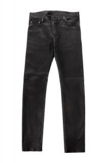 BACKLASH (Хåå) Deerskin Stretch Pants ȥå 쥶 ѥ BLACK (֥å) 