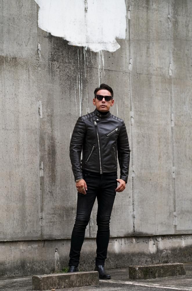TOM FORD (トムフォード) LEATHER ICON BIKER (レザー アイコン TOM FORD (トムフォード) LEATHER ICON BIKER (レザー アイコン