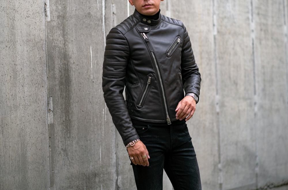 TOM FORD (トムフォード) LEATHER ICON BIKER (レザー アイコン
