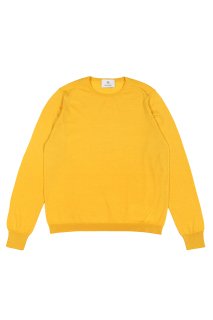 RIVORA () 18G Wool Silk Crew Neck Pull Over  륯 롼ͥå  YELLOW (100)