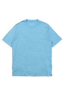 FEDELI (フェデリ) EXTREME MM ギザコットン クルーネック Tシャツ BLUE (ブルー・155)