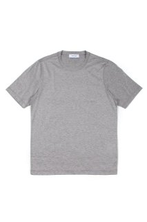 Gran Sasso (󥵥å) Mercerised Cotton T-shirt ޡ饤 åȥ 
 T MEDIUM GRAY (ߥǥ॰졼063)