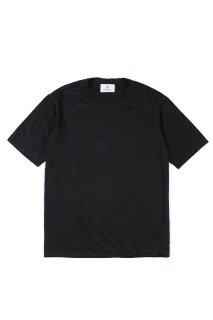 RIVORA () Vintage Linen Layered T-Shirts ơ ͥ 쥤䡼 T BLACK (֥å010)
