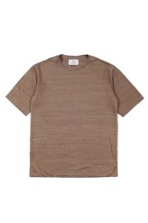 RIVORA () Vintage Linen Layered T-Shirts ơ ͥ 쥤䡼 T TAUPE (ȡס081)