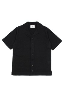 RIVORA () Cotton Paper Shirts Cardigan åȥ ڡѡ  BLACK (֥å010)