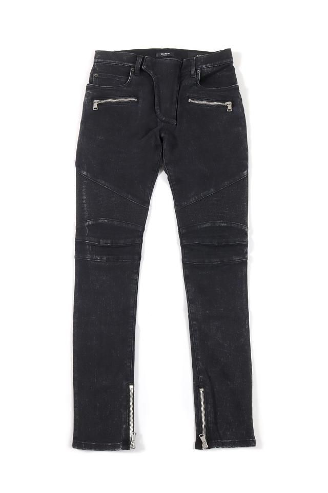 BALMAIN (バルマン) SLIM BIKER JEANS スリム ストレッチ BALMAIN (バルマン) SLIM BIKER JEANS スリム ストレッチ