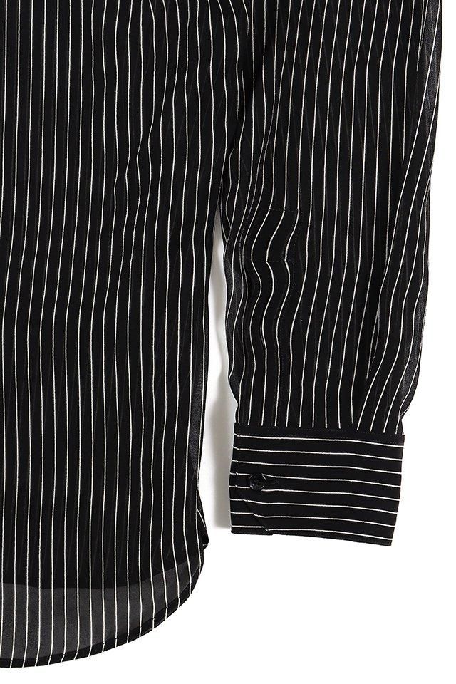 SAINT LAURENT (サンローラン) SHIRT IN PINSTRIPE SILK SAINT LAURENT (サンローラン) SHIRT IN PINSTRIPE SILK
