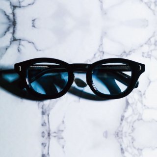 ڤͽCASABLANCA SPECTACLES (֥ ڥ륺) STIFF 󥰥饹 BLACK / LIGHT BLUE LENS