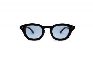 ڤͽCASABLANCA SPECTACLES (֥ ڥ륺) STIFF 󥰥饹 BLACK / LIGHT BLUE LENS