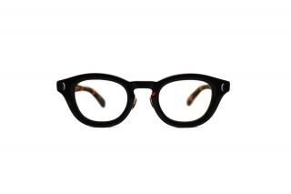 ڤͽCASABLANCA SPECTACLES (֥ ڥ륺) STIFF 󥰥饹 DARK BROWN DEMI / CLEAR LIGHT MIRROR LENS