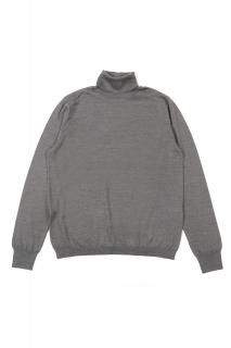 RIVORA () 18G Wool Silk Turtle Neck Pull Over  륯 ȥͥå  GRAY (졼020) 