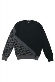 FENDI (եǥ) DIAGONAL WOOL SWEATER ʥ   NERO (֥å)