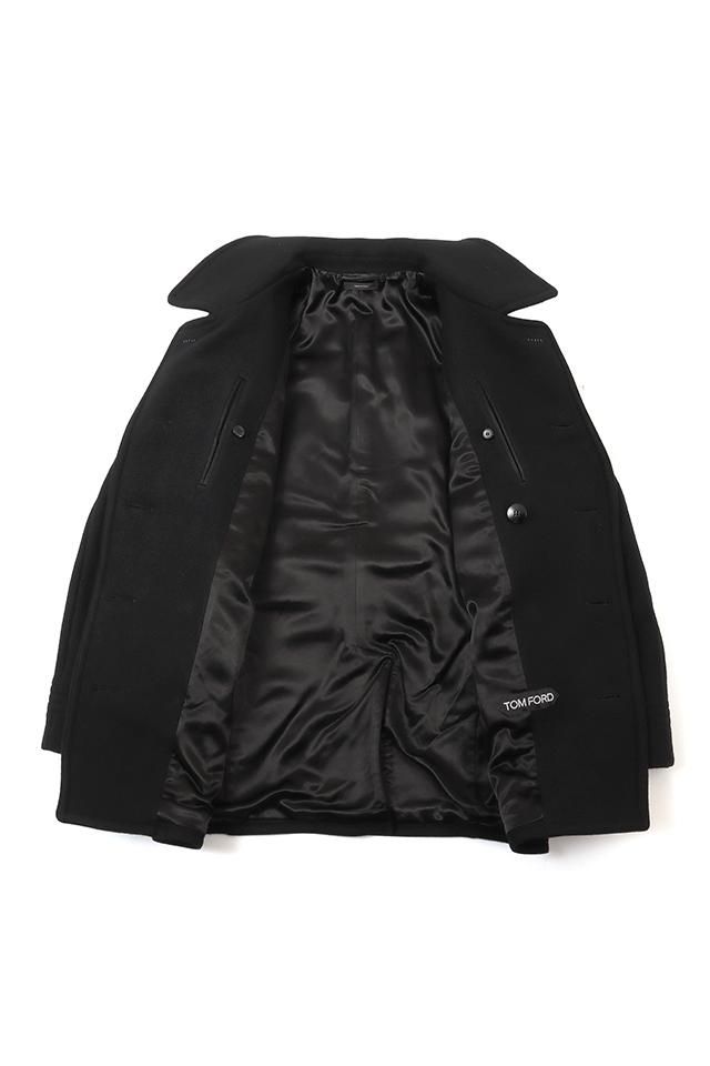 TOM FORD (トムフォード) MELTON PEACOAT ウール メルトン