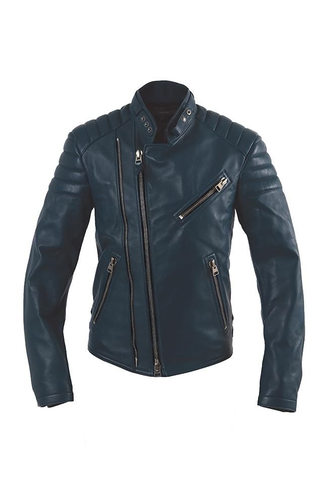 TOM FORD (トムフォード) NAPPA GRAIN LEATHER ZIP BIKER TOM FORD (トムフォード) NAPPA GRAIN LEATHER ZIP BIKER