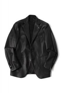 BELVEST (٥٥) 3B LAMB NAPPA LEATHER JACKET ʥåѥ쥶 㥱å BLACK (֥å)