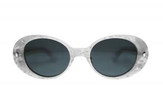 ڤͽCASABLANCA SPECTACLES (֥ ڥ륺) GEFFEN 󥰥饹 WHITE PEARL / BLACK SMOKE LENS