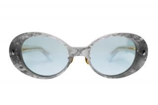 ڤͽCASABLANCA SPECTACLES (֥ ڥ륺) GEFFEN 󥰥饹 WHITE PEARL / LIGHT BLUE LENS 