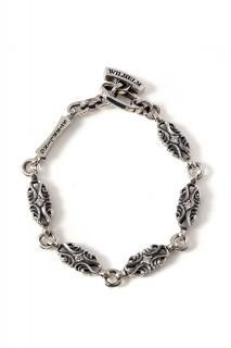 ڤͽBalvenie Wilhelm (Хˡ إ) CRUSADER BRACELET 925 SILVER ֥쥹å SILVER WHITE DIAMOND