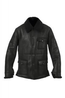 BACKLASH (Хåå) SPANISH MERINO MOUTON CAR COAT ࡼȥ  BLACK (֥å) 
