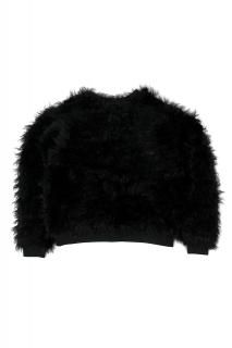 BACKLASH (Хåå) RABBIT FUR KALGAN LAMB FUR STRETCH KNIT եȥå˥åȥ BLACK (֥å) 