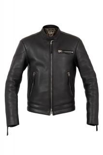 TOM FORD (ȥե) GRAIN LEATHER ZIP BIKER 쥤쥶 åץХ 㥱å BLACK (֥å)