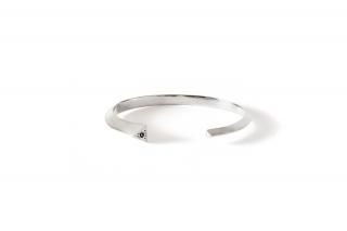 ڤͽFIXER(ե) ILLUMINATI EYES BANGLE 925 SILVER ߥʥƥ  Х󥰥 SILVER (С)