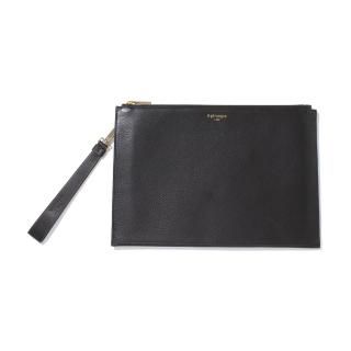 ڤͽFour Hydrangea (եϥɥ󥸥) Clutch Bag 쥶åХå BLACK (֥å)