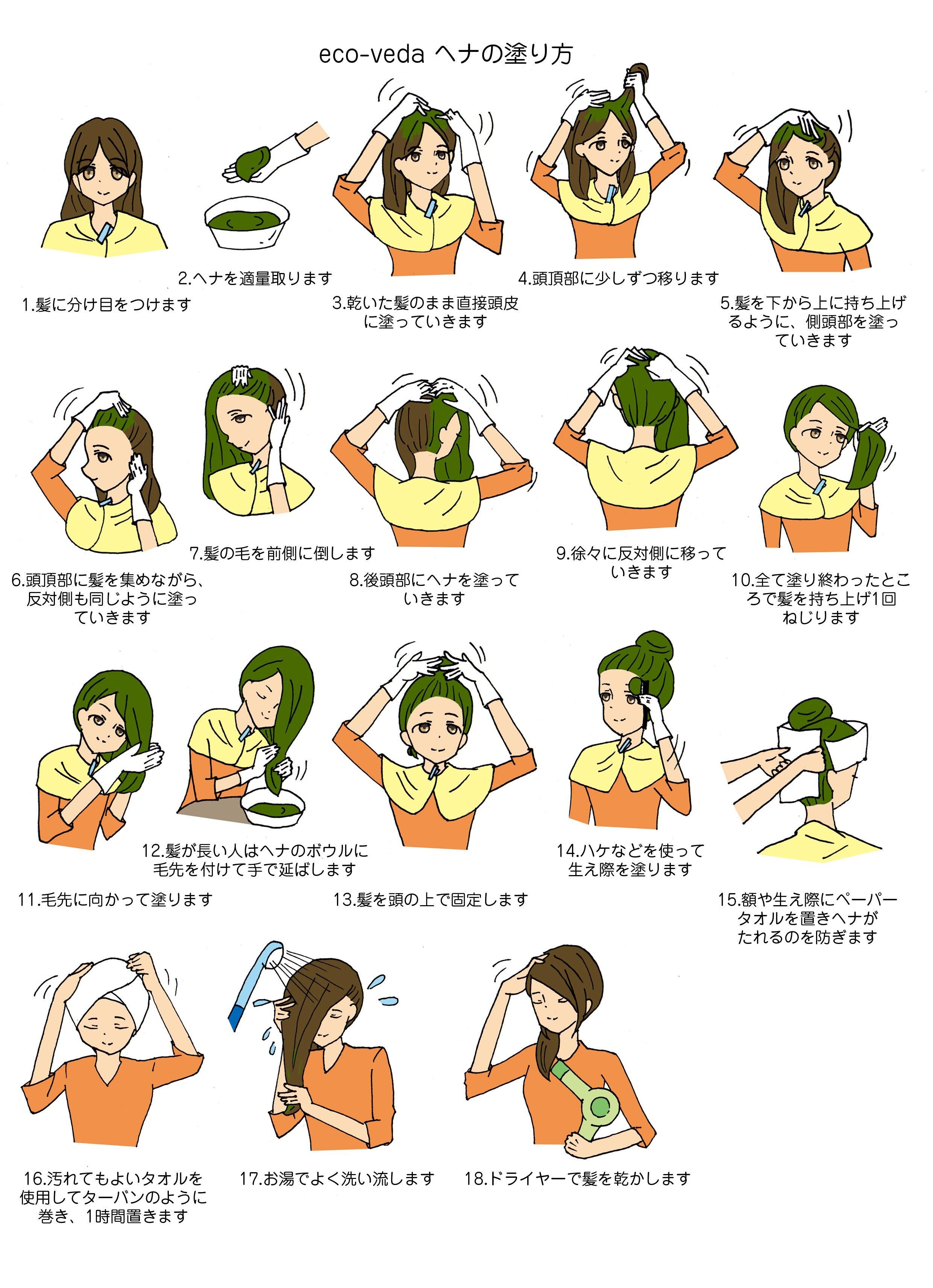エコヴェーダ 2019オーガニックハーバルヘアカラー オレンジ