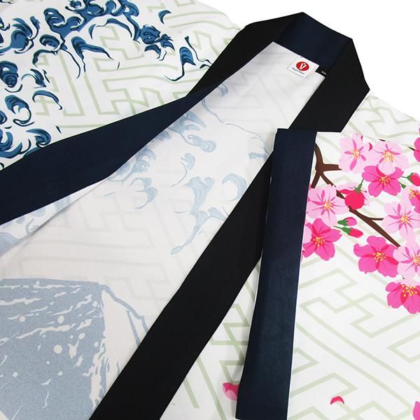 Happi.Tokyo｜オリジナルデザインはっぴ（法被）｜大波柄#03｜法被 半