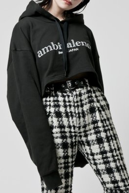 <img class='new_mark_img1' src='https://img.shop-pro.jp/img/new/icons5.gif' style='border:none;display:inline;margin:0px;padding:0px;width:auto;' />9.7oz   Printed croped Hoodie 「ambivalence」