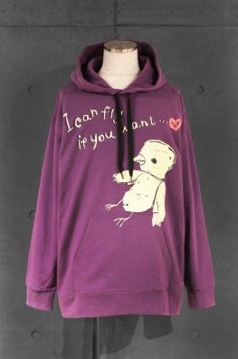 <img class='new_mark_img1' src='https://img.shop-pro.jp/img/new/icons5.gif' style='border:none;display:inline;margin:0px;padding:0px;width:auto;' />Printed Cotton Hoodie 「Immature love」