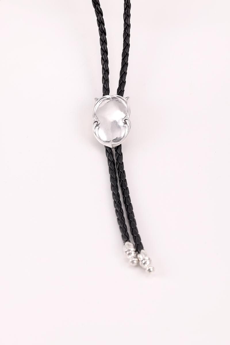 OX JEWELRY Silver Loop Tie | MB -there is a rea