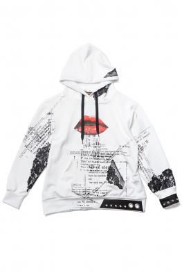 <img class='new_mark_img1' src='https://img.shop-pro.jp/img/new/icons5.gif' style='border:none;display:inline;margin:0px;padding:0px;width:auto;' />ONE MAKE TT Collaboration Hoodie THE LIPS A
