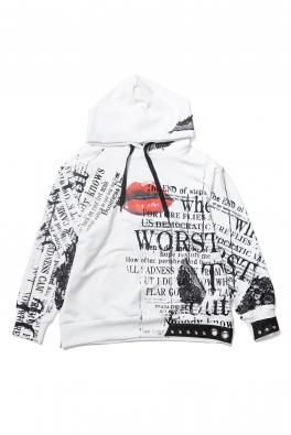 <img class='new_mark_img1' src='https://img.shop-pro.jp/img/new/icons5.gif' style='border:none;display:inline;margin:0px;padding:0px;width:auto;' />ONE MAKE TT Collaboration Hoodie THE LIPS B