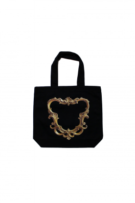 <img class='new_mark_img1' src='https://img.shop-pro.jp/img/new/icons5.gif' style='border:none;display:inline;margin:0px;padding:0px;width:auto;' />Printed Canvas Tote Bag Arabesque frame