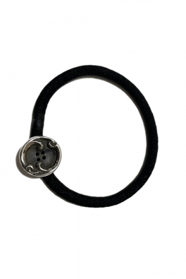 Bennu Silver925 Button Hair Tie
