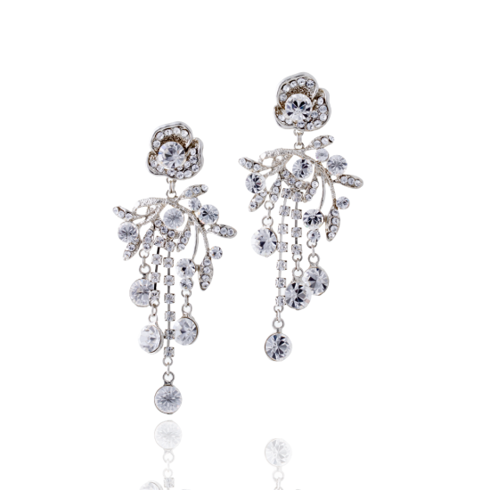 ROSE de JOSEPHINE Earrings | NFT Jewelry by Couleurire