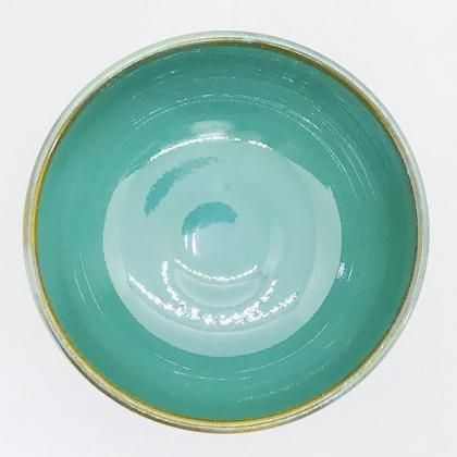 Matsue Chatte(ラテ茶碗単品):チョコミント(出雲国布志名焼 Matsue Chatte(ラテ茶碗単品):チョコミント(出雲国布志名焼