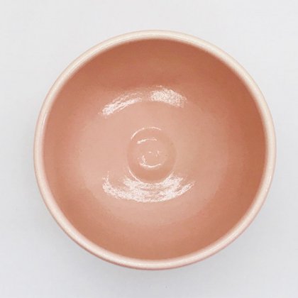 Matsue Chatte（ラテ茶碗単品）：マカロン ピンク（出雲本宮焼 高橋幸治窯） - 松江のこだわりショップ 八百万マーケット