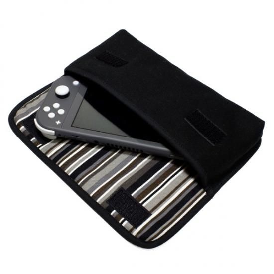 Nintendo Switch Liteケース（ブラック・アルバグレイ