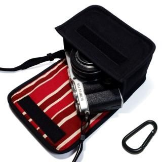 オリンパスペン E-P7ケース(ブラック・アルバグレイ) 8号帆布 オリンパスペン E-P7ケース(ブラック・アルバグレイ) 8号帆布