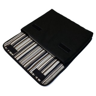第10世代 iPadケース「FILO」（ブラック・アルバグレイ）