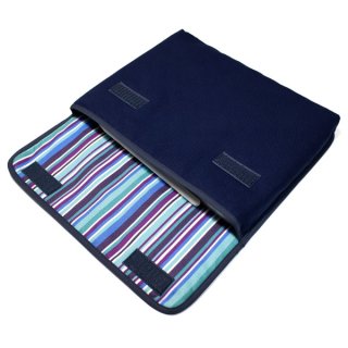 第10世代 iPadケース・Lサイズ「FILO」（ネイビー・アズーリ）