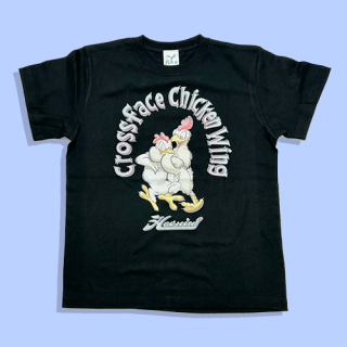 <img class='new_mark_img1' src='https://img.shop-pro.jp/img/new/icons15.gif' style='border:none;display:inline;margin:0px;padding:0px;width:auto;' />CROSSFACE CHICKEN WING Tshirt