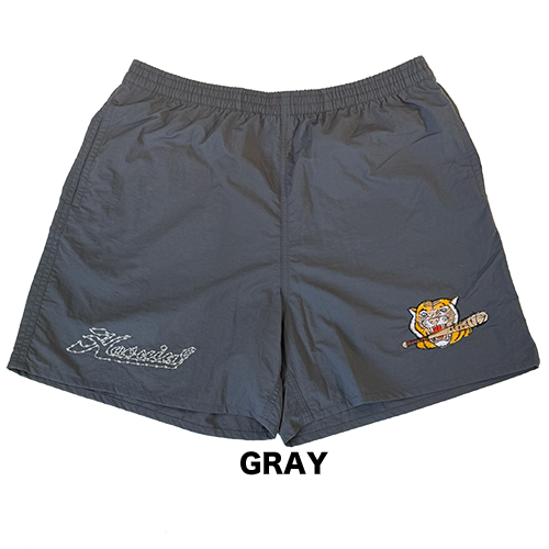Tiger and barbed wire nylon shorts(ナイロンショーツ)【NEW