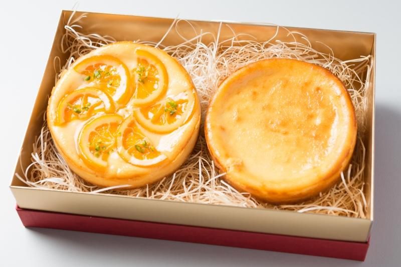 チーズケーキセット 豊潤・オレンジチーズケーキの2点セット- 香のかオンラインショップ チーズケーキセット 豊潤・オレンジチーズケーキの2点セット- 香のかオンラインショップ