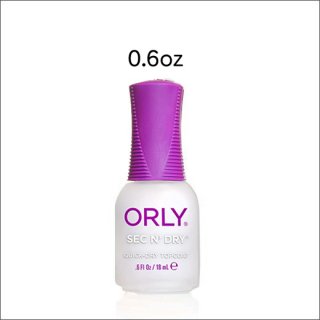 ●Orly オーリー Sec N' Dry 0.6oz(18ml)　トップコート