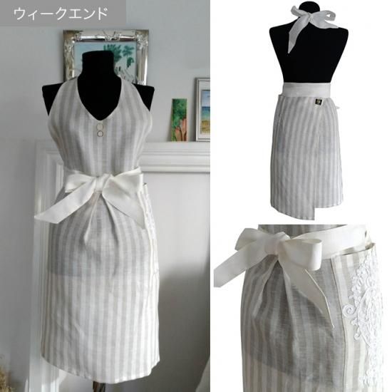 【芦屋OTTO HUIT(オットウィット)】ホームドレスエプロン 芦屋OTTO HUIT | ホームドレスエプロン - 上質のギフト すりーる